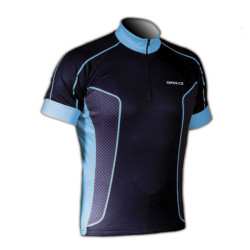 Pánský cyklistický dres Geometry modrý