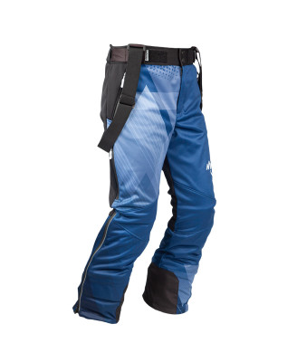 Lyžařské softshellové kalhoty MUOWO Triangle Blue