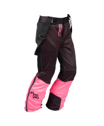 Lyžařské softshellové kalhoty MUOWO Pink Line